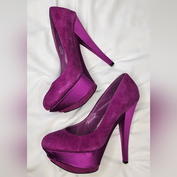 Bebe Stiletto Platform Pumps